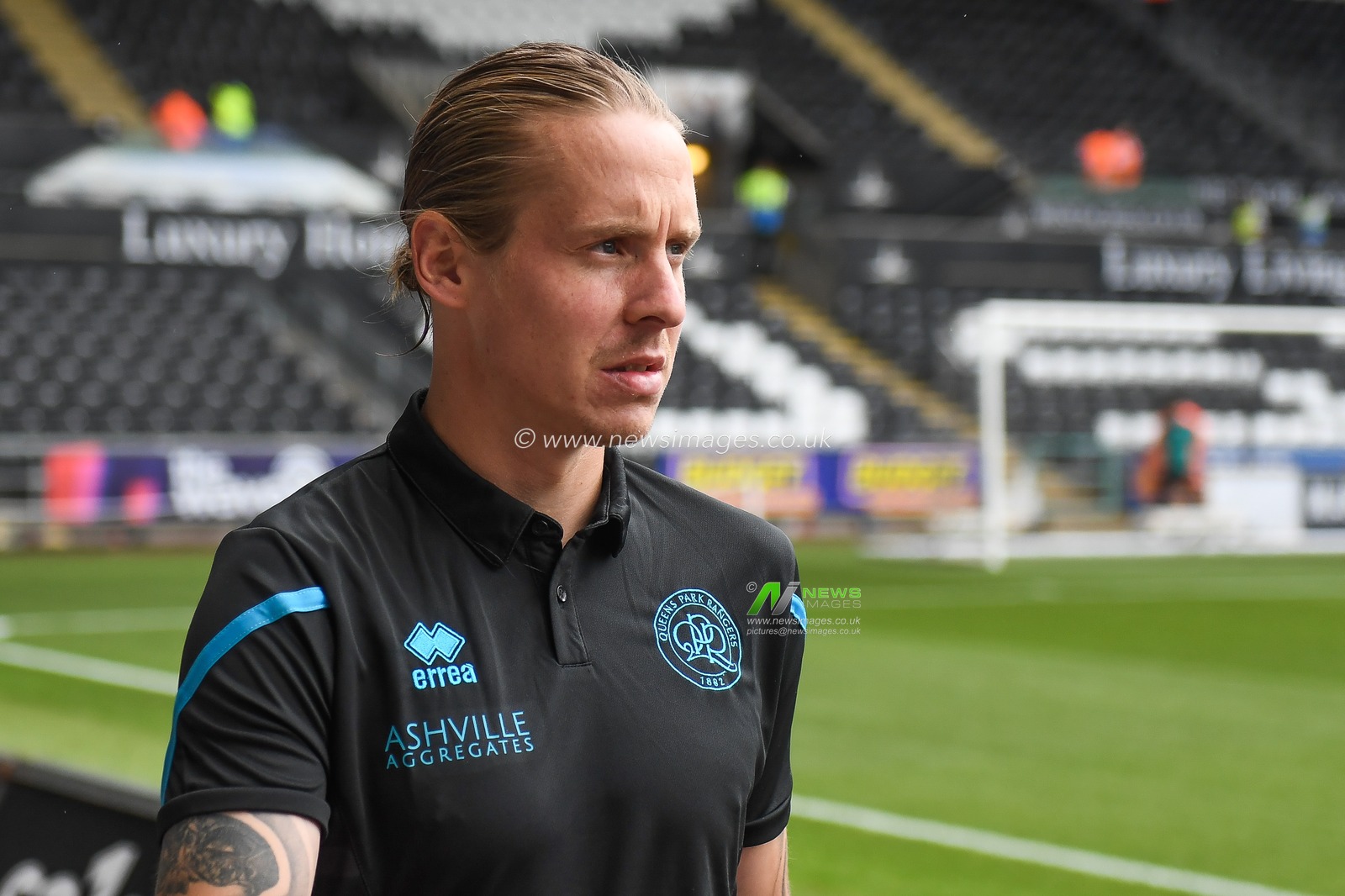 Stefan Johansen #6 of QPR arriving at Swansea.com during the Sky Bet Championship match Swansea City vs Queens Park Rangers at Swansea.com Stadium, Swansea, United Kingdom, 3rd September 2022

(Photo by Mike Jones/News Images)