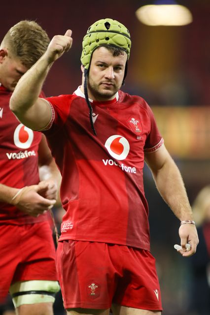 Harri Deaves of Wales during the Quilter Nations Series 2025 match Wales vs New Zealand at Principality Stadium, Cardiff, United Kingdom, 22nd November 2025

(Photo by Andrew Lewis/News Images)

*** GER AUT SUI OUT ***