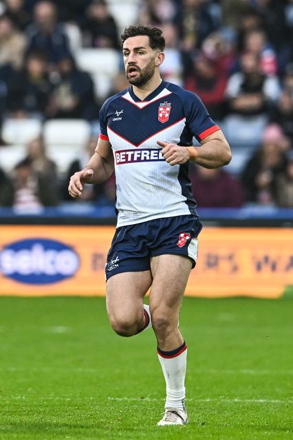 Toby King of England during the Rugby League International match England vs Tonga at John Smith's Stadium, Huddersfield, United Kingdom, 28th October 2023

(Photo by Craig Thomas/News Images)
