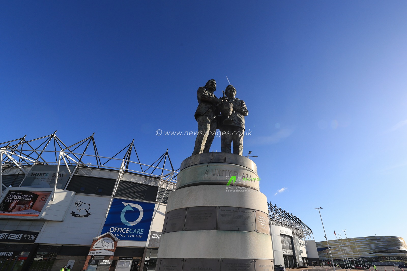 A general view of Pride Park during the Sky Bet League 1 match Derby County vs Barnsley at Pride Park Stadium, Derby, United Kingdom, 11th November 2023

(Photo by Alfie Cosgrove/News Images)