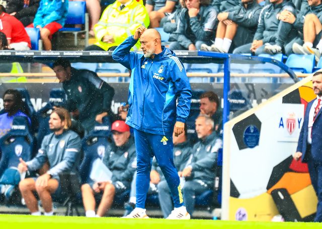 Nuno Espírito Santo Nottingham Forest Manager during the Pre-season friendly match Nottingham Forest vs Monaco at SMH Group Stadiumact Stadium, Chesterfield, United Kingdom, 19th July 2025

(Photo by Richard Bierton/News Images)