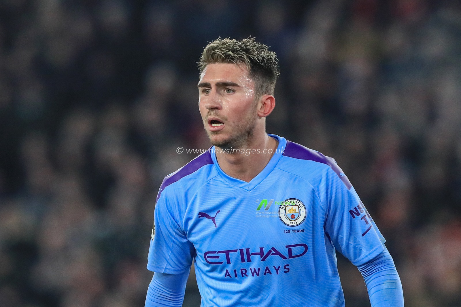 21st January 2020, Bramall Lane, Sheffield, England; Premier League, Sheffield United v Manchester City : Aymeric Laporte (14) of Manchester City