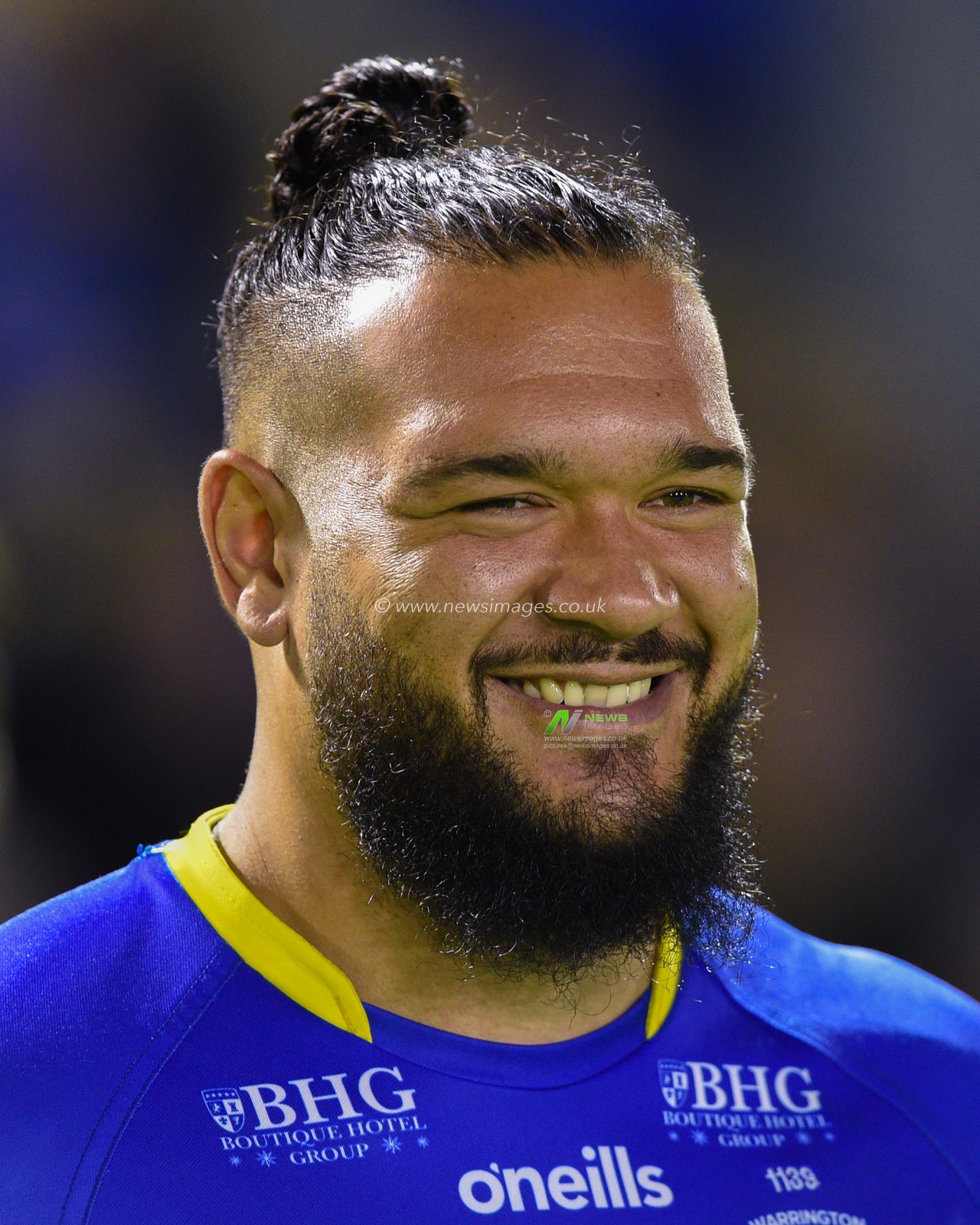 6th September 2019 , Halliwell Jones Stadium, Warrington, England;  Betfred Super League Rugby, Round 28, Warrington Wolves vs Wakefield Trinity ; Ben Murdoch-Masila (13) of Warrington Wolves 

Credit: Richard Long/News Images