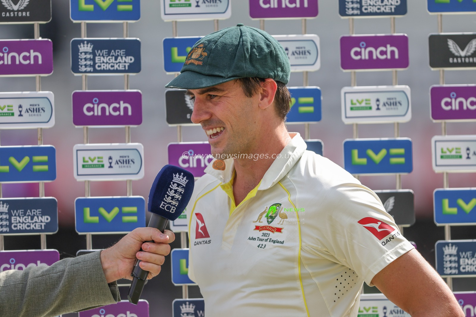 Pat Cummings of Australia speaks in the press conference during the LV= Insurance Ashes Third Test Series Day 4 England vs Australia at Headingley Stadium, Leeds, United Kingdom, 9th July 2023

(Photo by Mark Cosgrove/News Images)