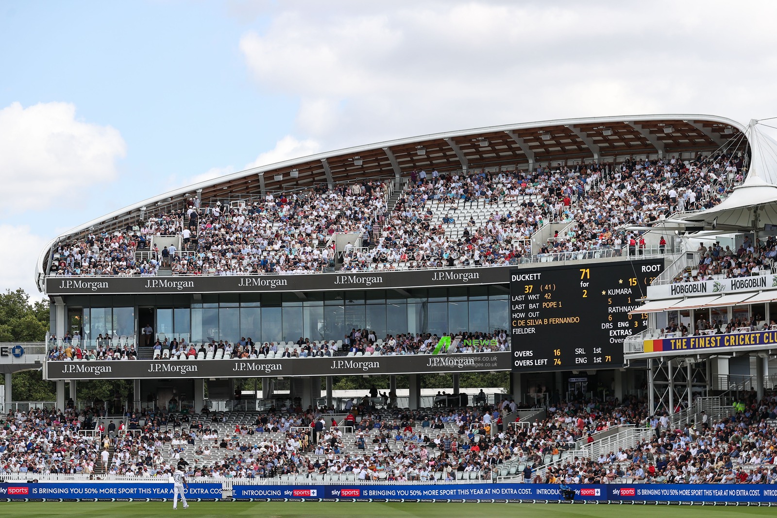 Empty seat in the stands during the England Men v Sri Lanka 2nd Rothesay Test Match Day 1 at Lords, London, United Kingdom, 29th August 2024

(Photo by Mark Cosgrove/News Images)