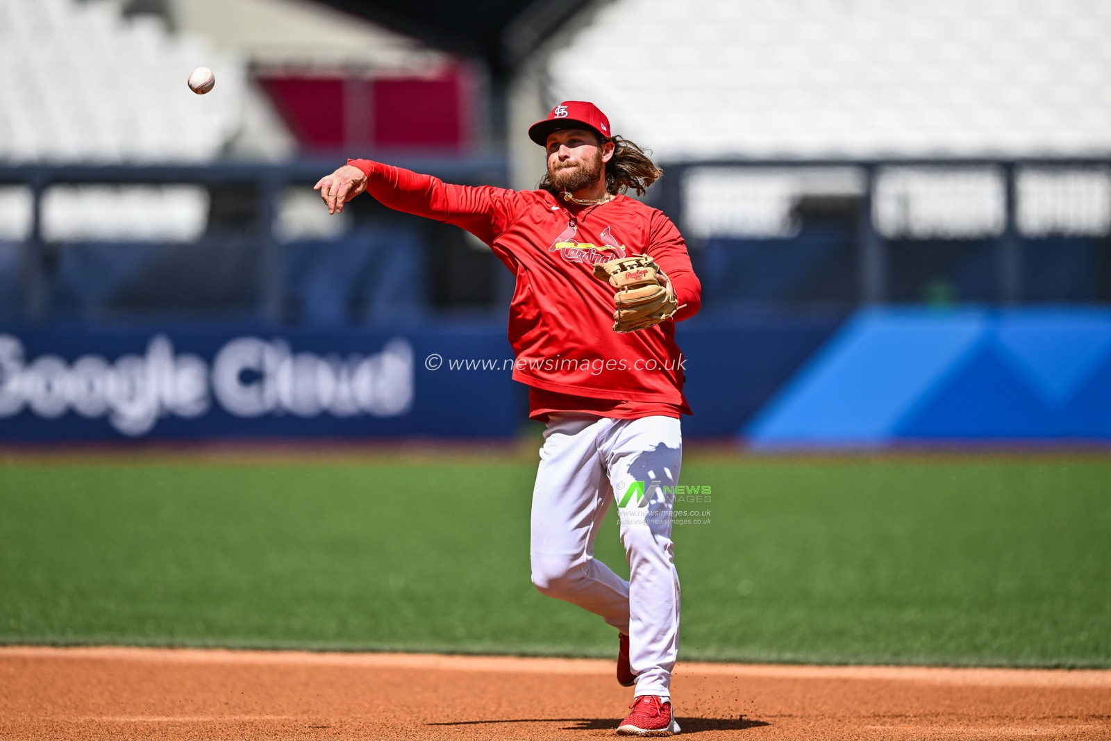 Brendan Donovan #33 of the St. Louis Cardinals during the 2023 MLB London Series Workout Day for St. Louis Cardinals and Chicago Cubs at London Stadium, London, United Kingdom, 23rd June 2023

(Photo by Craig Thomas/News Images)
