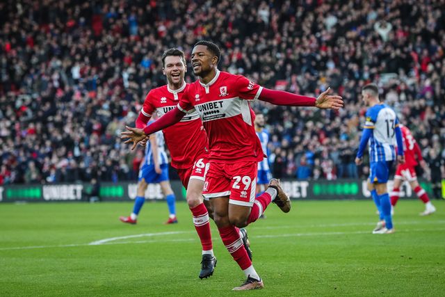 Emirates FA Cup Third Round Middlesbrough v Brighton and Hove Albion
