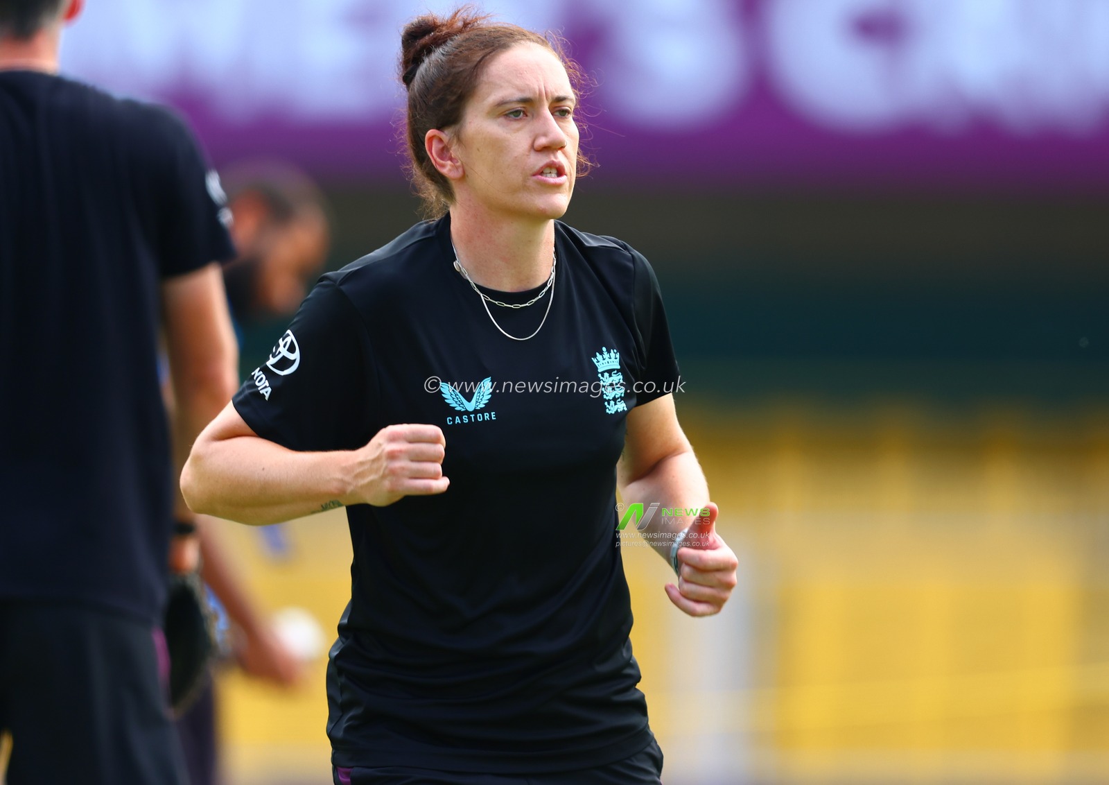 England Women's team training during the ICC Women's World Cup match 04 England Women vs South Africa Women at ACA Barsapara Cricket Stadium, Guwahati, Assam / India, 3rd October 2025

(Photo by Shubhajit Roy Karmakar/News Images)