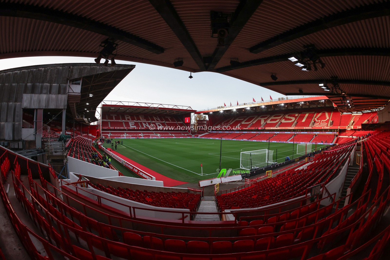 A general view of the City Ground ahead of the Premier League match Nottingham Forest vs Crystal Palace at City Ground, Nottingham, United Kingdom, 21st October 2024

(Photo by Alfie Cosgrove/News Images)