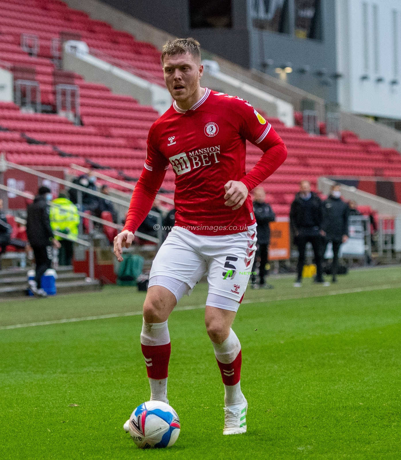 Alfie Mawson #5 of Bristol City