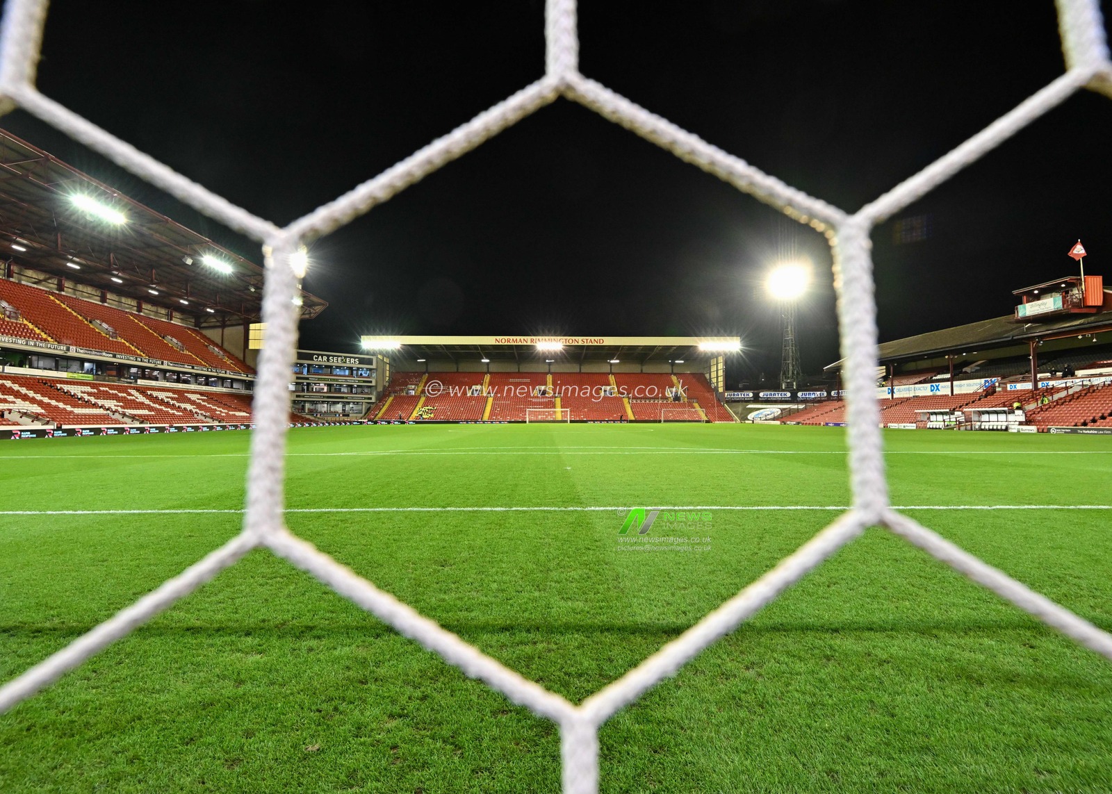 Oakwell waits ahead of the match, during the Sky Bet League 1 match Barnsley vs Wycombe Wanderers at Oakwell, Barnsley, United Kingdom, 28th November 2023

(Photo by Cody Froggatt/News Images)