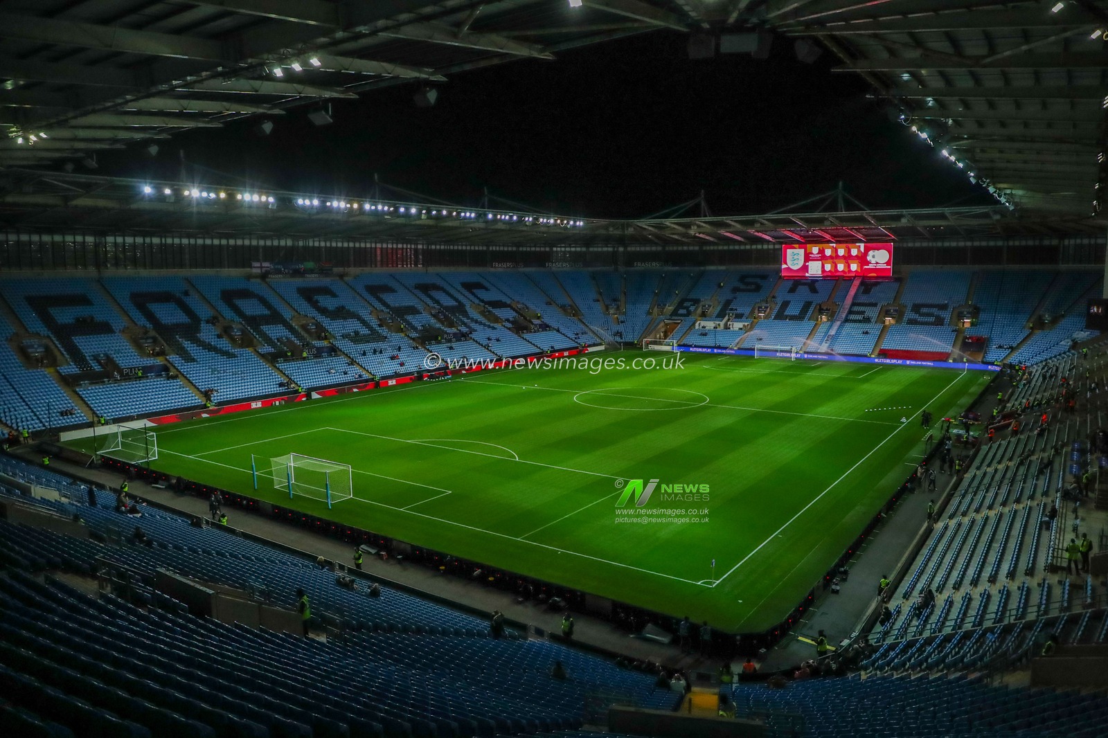 A general view of Coventry Building Society Arena prior to the Women's International Friendly match England Women vs South Africa Women at Coventry Building Society Arena, Coventry, United Kingdom, 29th October 2024

(Photo by Izzy Poles/News Images)
