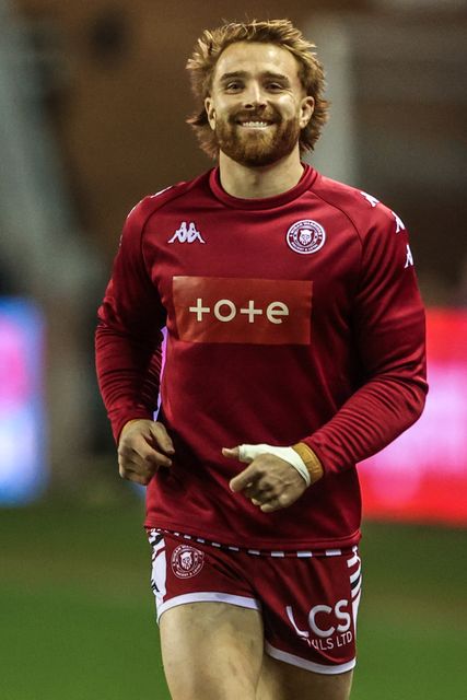 Adam Keighran of Wigan Warriors in the pre-game warm up during the Betfred Super League round 5 match Wigan Warriors vs York Knights at The Brick Community Stadium, Wigan, United Kingdom on 19 March 2026

(Photo by Alfie Cosgrove/News Images)