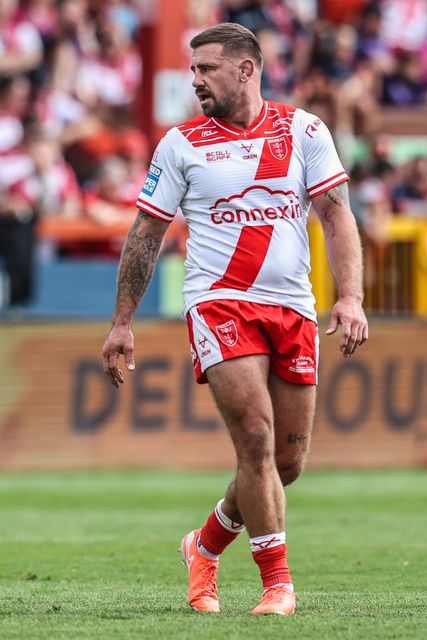 Michael McIlorum of Hull KR during the Betfred Super League round 21 match Hull KR vs Castleford Tigers at Sewell Group Craven Park, Kingston upon Hull, United Kingdom, 9th August 2025

(Photo by Alfie Cosgrove/News Images)