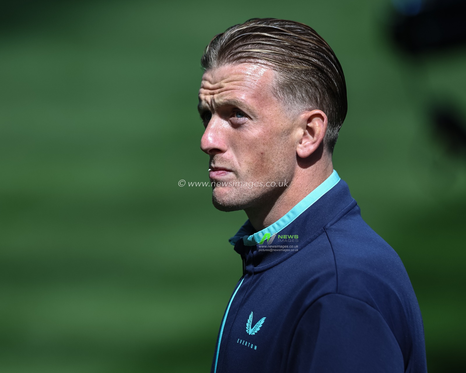 Jordan Pickford of Everton arrives during the Premier League match Newcastle United vs Everton at St. James's Park, Newcastle, United Kingdom, 25th May 2025

(Photo by Mark Cosgrove/News Images)