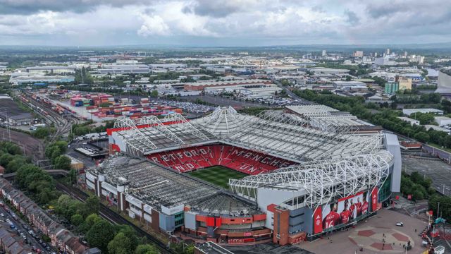 An aerial view of Old Trafford during the Premier League match Manchester United vs Nottingham Forest at Old Trafford, Manchester, United Kingdom on 17 May 2026

(Photo by Mark Cosgrove/News Images)