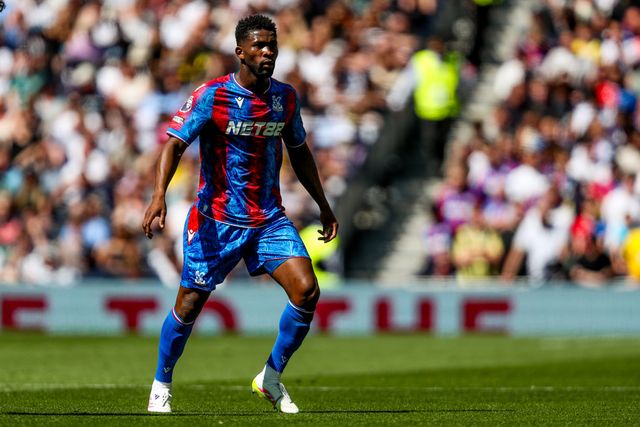 Jefferson Lerma of Crystal Palace in action during the Premier League match Tottenham Hotspur vs Crystal Palace at Tottenham Hotspur Stadium, London, United Kingdom, 11th May 2025

(Photo by Izzy Poles/News Images)