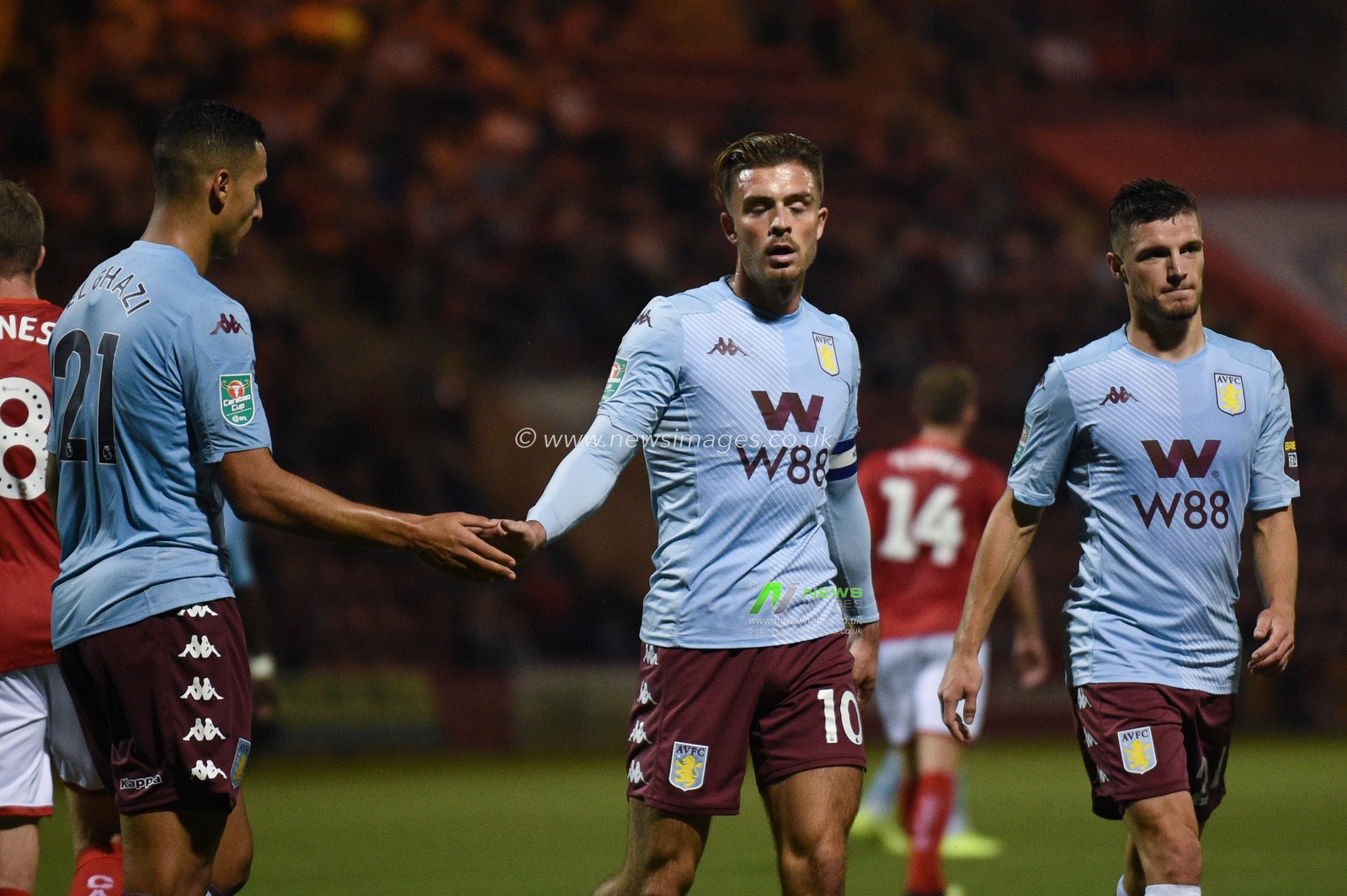27th August 2019 , Gresty Road, Crewe, England; Carabao Cup Football, Second Round, Crewe Alexandrea vs Aston Villa ; Jack Grealish (10) of Aston Villa celebrates making it 0-6


Credit: Richard Long/News Images

English Football League images are subject to DataCo Licence