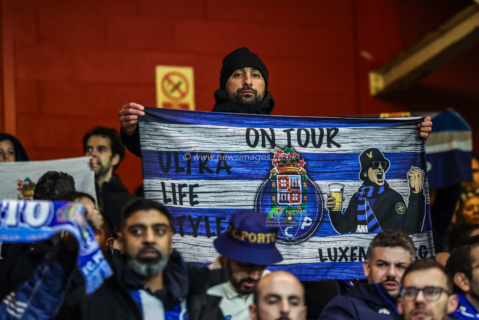 FC Porto fans at the end of the game during the UEFA Europa League Matchday 3 of 8 Nottingham Forest vs Porto at City Ground, Nottingham, United Kingdom, 23rd October 2025

(Photo by Mark Cosgrove/News Images)