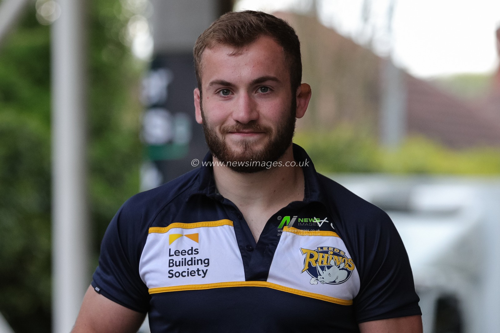 Jarrod Oâ€™Connor #14 of Leeds Rhinos arrives at Headingley Stadium ahead of the Betfred Super League Round 11 match Leeds Rhinos vs Salford Red Devils at Headingley Stadium, Leeds, United Kingdom, 5th May 2023

(Photo by James Heaton/News Images)