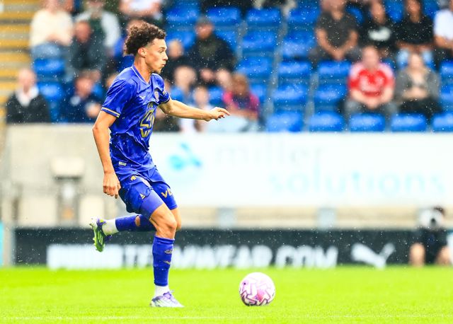 Maghnes Akliouche of Monaco breaks with the ball during the Pre-season friendly match Nottingham Forest vs Monaco at SMH Group Stadiumact Stadium, Chesterfield, United Kingdom, 19th July 2025

(Photo by Richard Bierton/News Images)