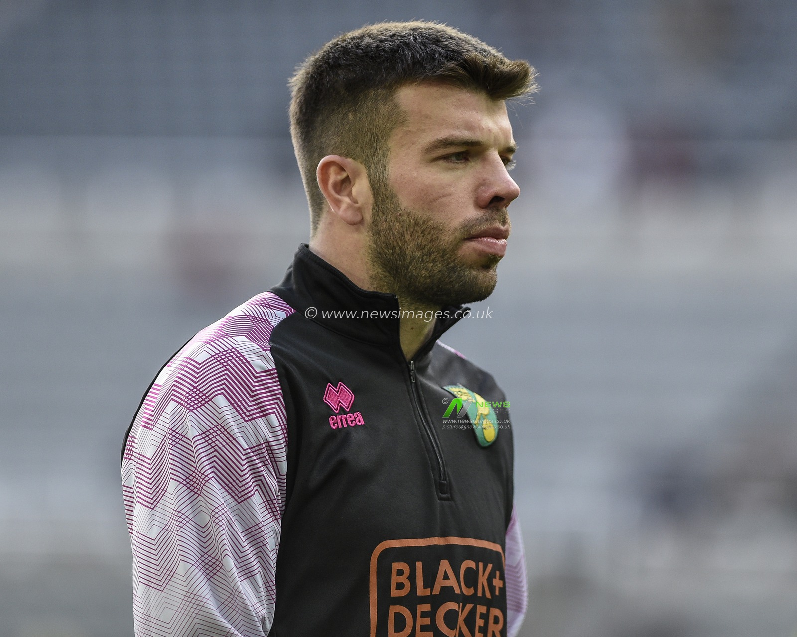1st February 2020, St. James's Park, Newcastle, England; Premier League, Newcastle United v Norwich City : Tim Krul (1) of Norwich City during the pre-game warmup