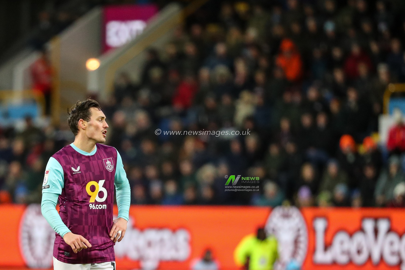 Connor Roberts of Burnley encouraging teammate during the Sky Bet Championship match Burnley vs Watford at Turf Moor, Burnley, United Kingdom, 21st December 2024

(Photo by Jorge Horsted/News Images)