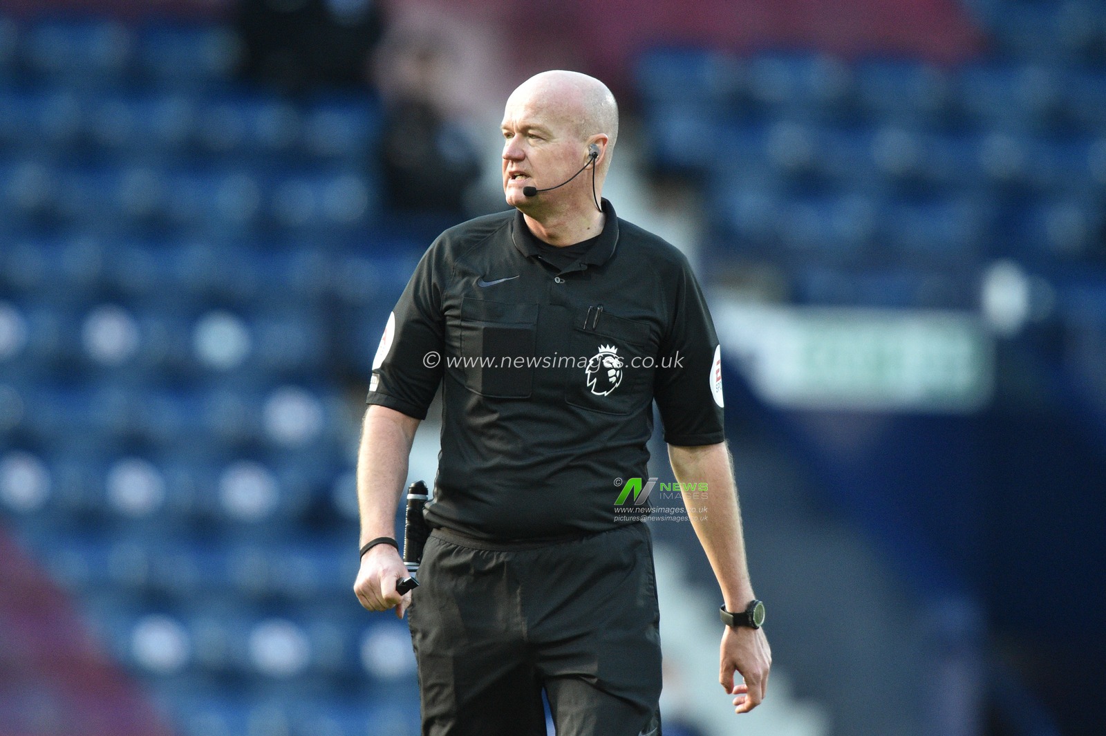Referee Lee Mason during the game