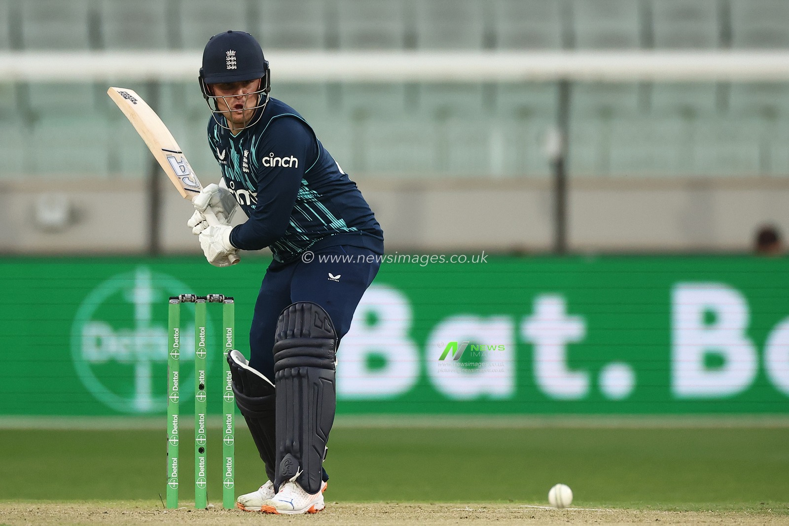Jason Roy of England is seen during the Dettol ODI Series match Australia vs England at Melbourne Cricket Ground, Melbourne, Australia, 22nd November 2022

(Photo by Patrick Hoelscher/News Images)