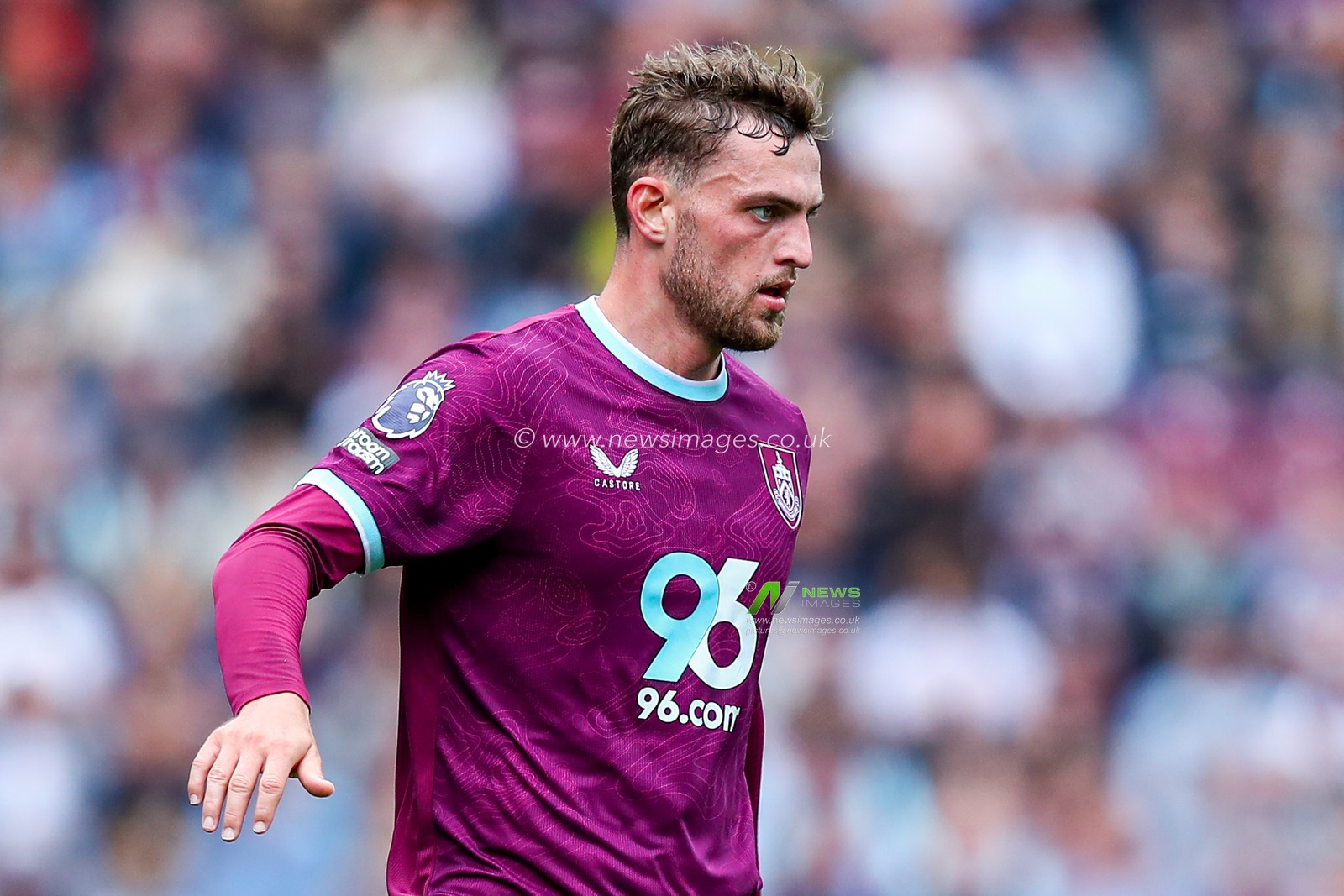 Jacob Bruun Larsen of Burnley during the Premier League match Burnley vs Sunderland at Turf Moor, Burnley, United Kingdom, 23rd August 2025

(Photo by Jorge Horsted/News Images)