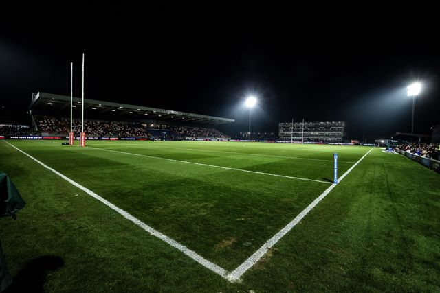 A general view of DIY Kitchens Stadium ahead of the Betfred Super League round 5 match Wakefield Trinity vs Leigh Leopards at DIY Kitchens Stadium, Wakefield, United Kingdom on 20 March 2026

(Photo by Alfie Cosgrove/News Images)
