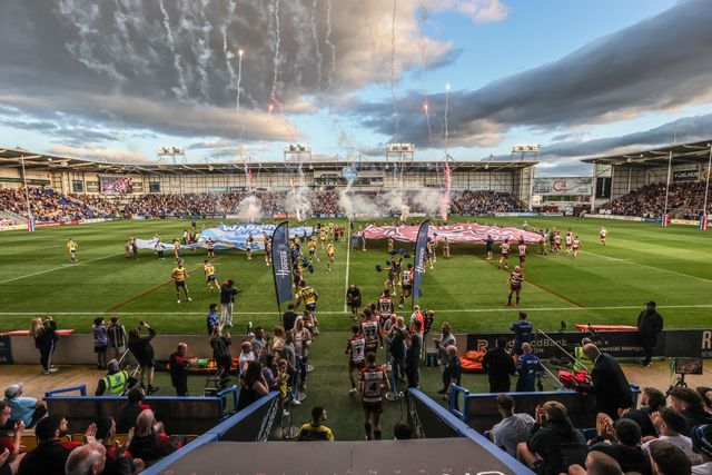 Betfred Super League round 21 Warrington Wolves v Wigan Warriors