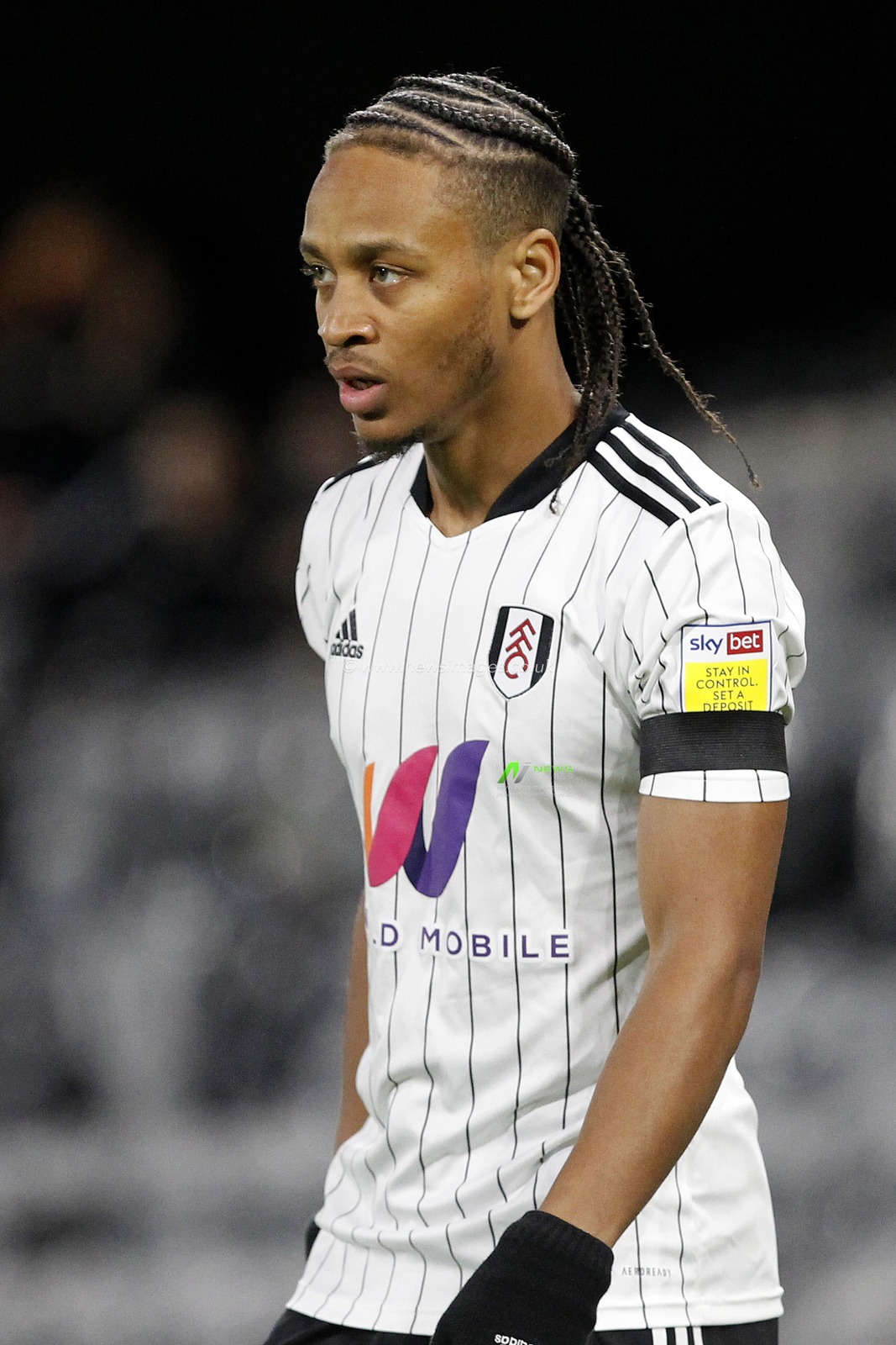 Bobby Reid #14 of Fulham.