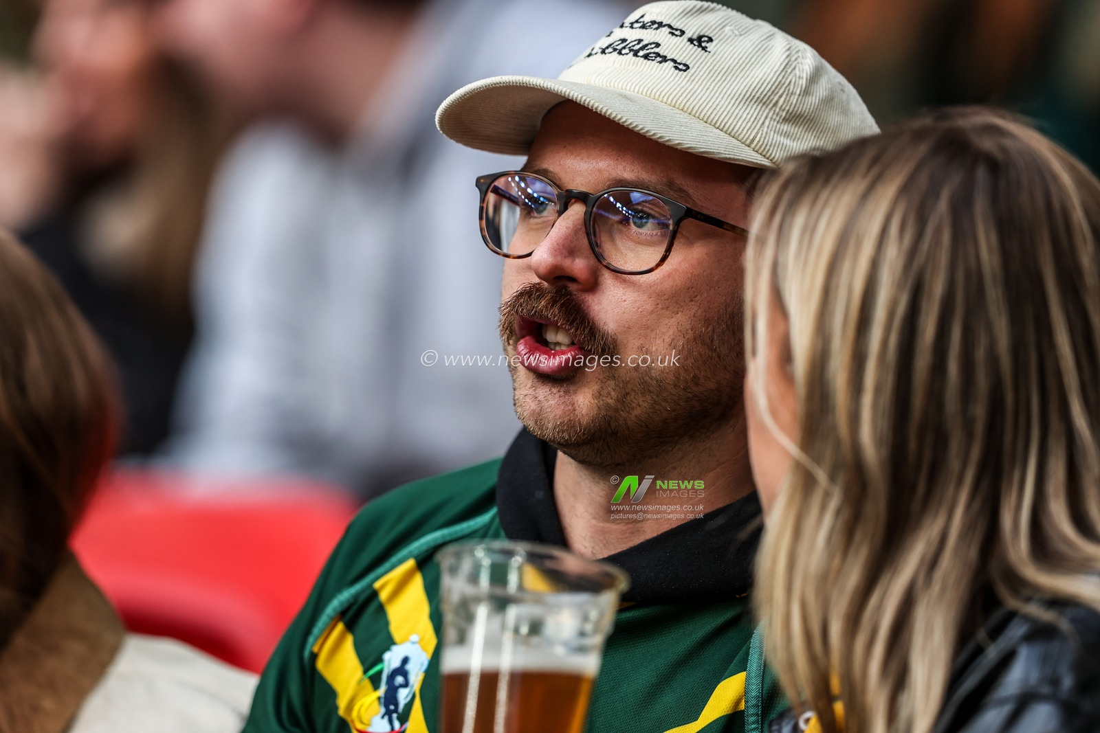 Fans look on during the The Ashes Series 2025 England vs Australia at Wembley Stadium, London, United Kingdom, 25th October 2025

(Photo by Alfie Cosgrove/News Images)