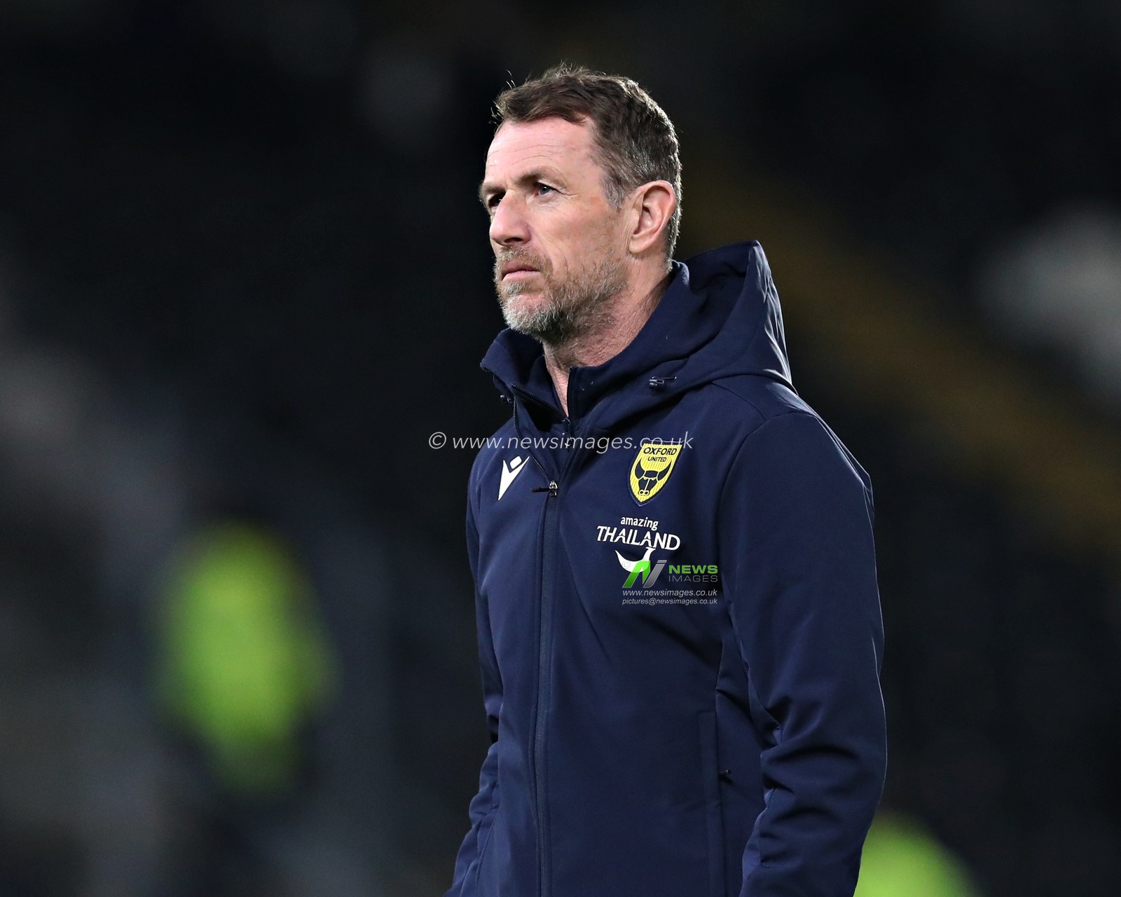 Gary Rowett manager of Oxford United before the Sky Bet Championship match Hull City vs Oxford United at MKM Stadium, Hull, United Kingdom, 12th March 2025

(Photo by Sam Eaden/News Images)