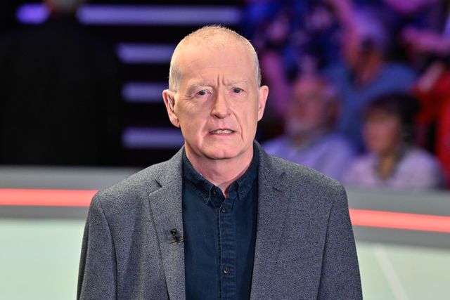 Six time World Champion Steve Davis speaks with the BBC ahead of the Cazoo World Championships 2024 at Crucible Theatre, Sheffield, United Kingdom, 4th May 2024

(Photo by Cody Froggatt/News Images)