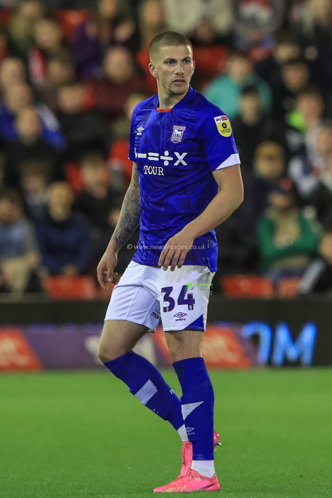 Harry Clarke #34 of Ipswich Town during the Sky Bet League 1 match Barnsley vs Ipswich Town at Oakwell, Barnsley, United Kingdom, 25th April 2023

(Photo by Alfie Cosgrove/News Images)