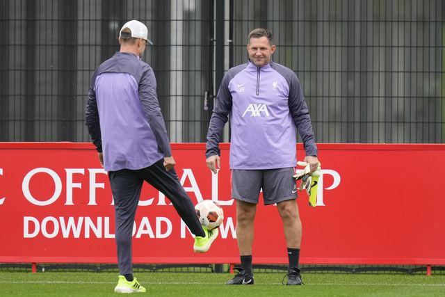 Liverpool Europa League Training Session