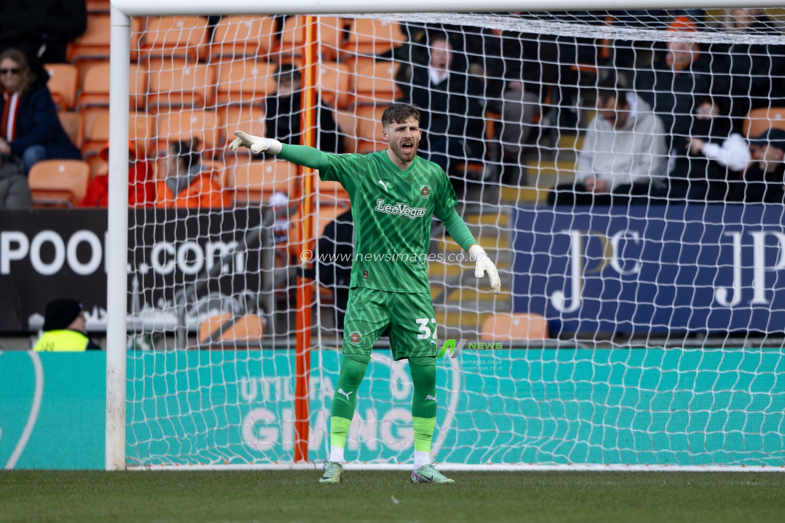 Daniel Grimshaw of Blackpool during the Sky Bet League 1 match Blackpool vs Portsmouth at Bloomfield Road, Blackpool, United Kingdom, 9th March 2024

(Photo by Ashley Crowden/News Images)