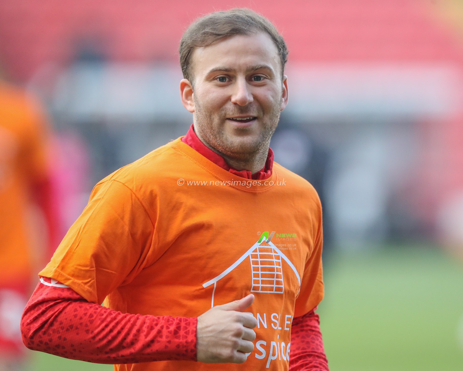Herbie Kane of Barnsley in the pregame warmup session during the Sky Bet League 1 match Barnsley vs Lincoln City at Oakwell, Barnsley, United Kingdom, 9th March 2024

(Photo by Alfie Cosgrove/News Images)