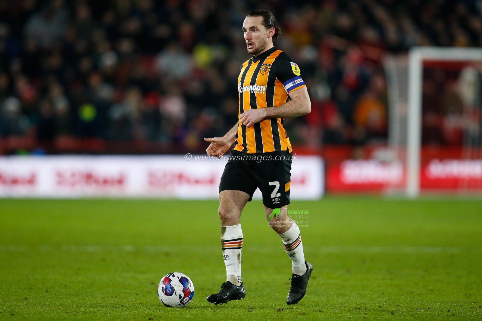 Lewie Coyle #2 of Hull City during the Sky Bet Championship match Sheffield United vs Hull City at Bramall Lane, Sheffield, United Kingdom, 20th January 2023

(Photo by Ben Early/News Images)