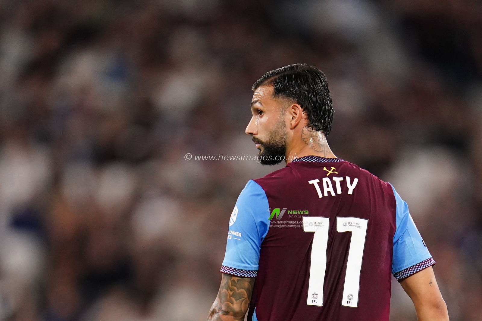 Valentin Castellanos of West Ham United during the Sky Bet Championship match West Ham United vs Wolverhampton Wanderers at London Stadium, London, United Kingdom on 01 September 2026

(Photo by Harvey Murphy/News Images)