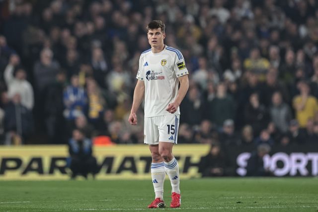 Jaka Bijol of Leeds United during the Premier League match Leeds United vs Brentford at Elland Road, Leeds, United Kingdom on 21 March 2026

(Photo by Mark Cosgrove/News Images)