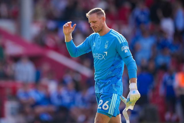 Matz Sels of Nottingham Forest dejected at full time during the Premier League match Nottingham Forest vs Tottenham Hotspur at City Ground, Nottingham, United Kingdom on 05 September 2026

(Photo by Maynard Manyowa/News Images)