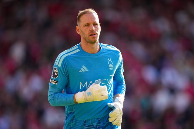 Matz Sels of Nottingham Forest during the Premier League match Nottingham Forest vs Tottenham Hotspur at City Ground, Nottingham, United Kingdom on 05 September 2026

(Photo by Maynard Manyowa/News Images)