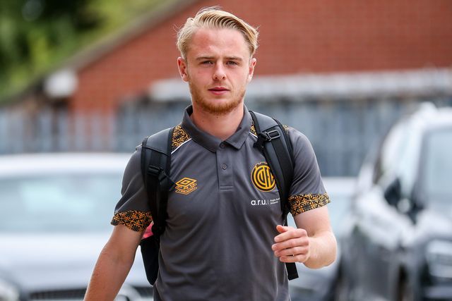 Liam Bennett of Cambridge United arrives at the stadium prior to the Pre-season friendly match Cambridge United vs Charlton Athletic at Abbey Stadium, Cambridge, United Kingdom, 26th July 2025

(Photo by Izzy Poles/News Images)