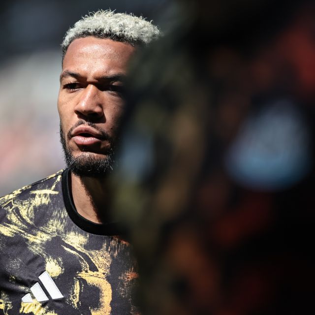 Joelinton of Newcastle United in the pregame warmup session during the Premier League match Newcastle Untied vs Brighton & Hove Albion at St. James's Park, Newcastle, United Kingdom on 02 May 2026

(Photo by Mark Cosgrove/News Images)