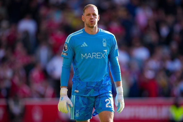 Matz Sels of Nottingham Forest during the Premier League match Nottingham Forest vs Tottenham Hotspur at City Ground, Nottingham, United Kingdom on 05 September 2026

(Photo by Maynard Manyowa/News Images)