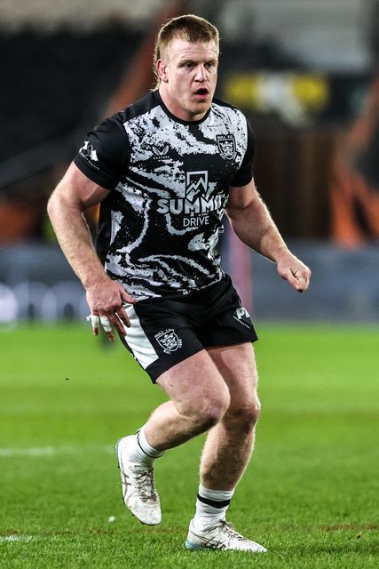 Brad Fash of Hull FC in the pre-game warm up during the Betfred Super League match Hull FC vs York Knights at MKM Stadium, Hull, United Kingdom on 27 February 2026

(Photo by Alfie Cosgrove/News Images)