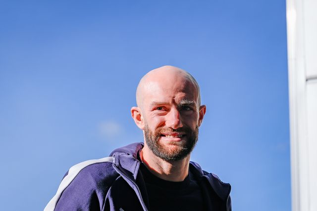 Matthew Clarke of Derby County arrives at the stadium prior to kick off during the Sky Bet Championship match Derby County vs Swansea City at Pride Park Stadium, Derby, United Kingdom on 14 February 2026

(Photo by Maynard Manyowa/News Images)